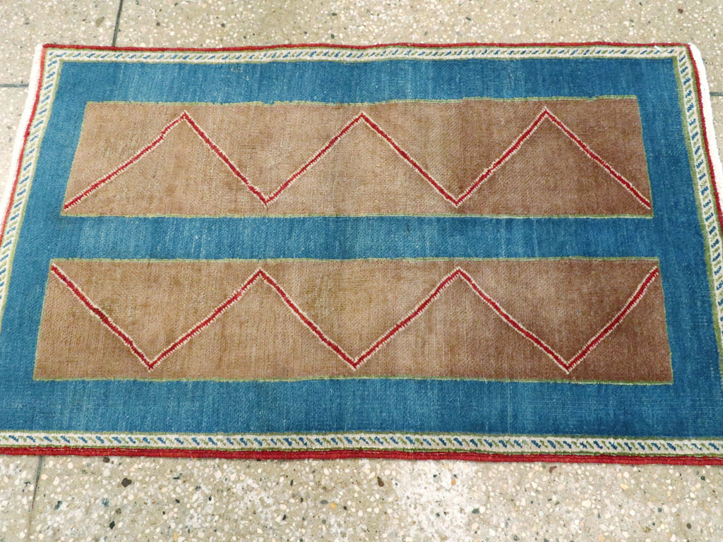 Vintage Persian Hamadan Art Deco Rug, No.23398 - Galerie Shabab