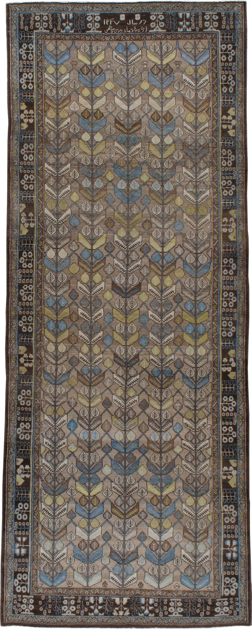 Antique Malayer Runner, No.23400 - Galerie Shabab