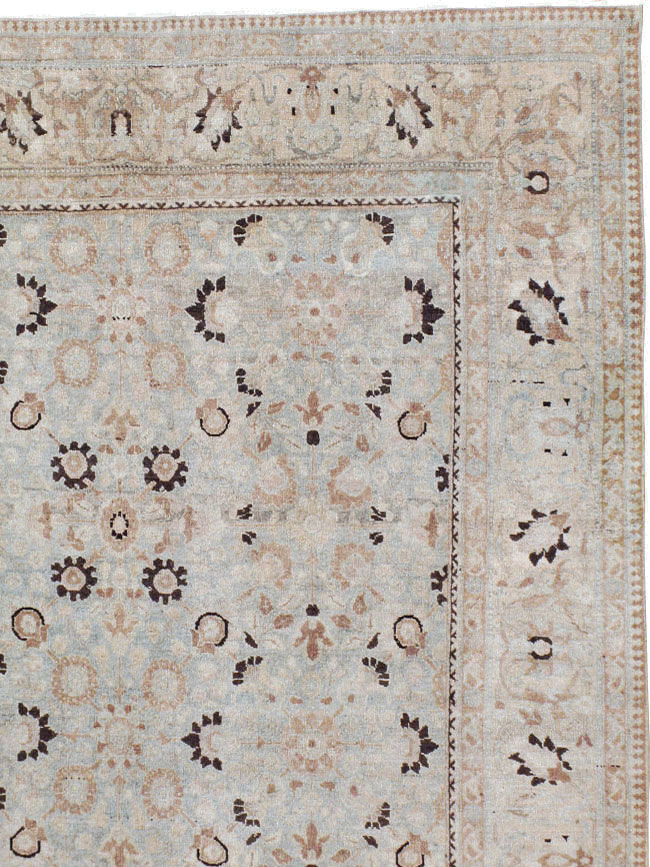 Antique Persian Tabriz Carpet, No.23404 - Galerie Shabab