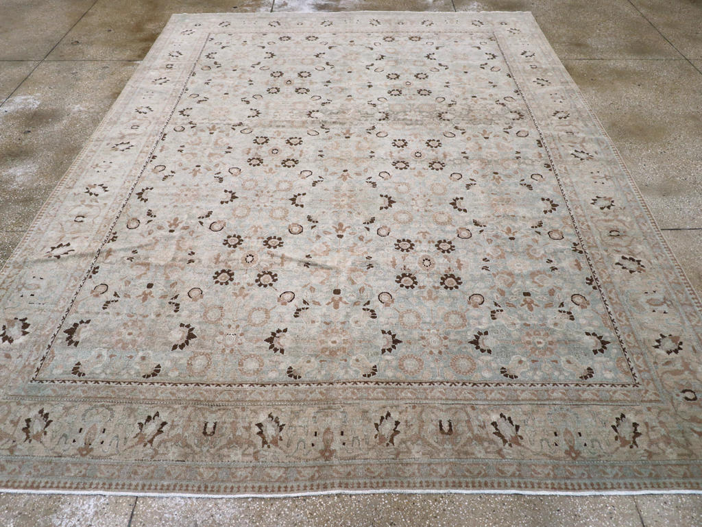 Antique Persian Tabriz Carpet, No.23404 - Galerie Shabab