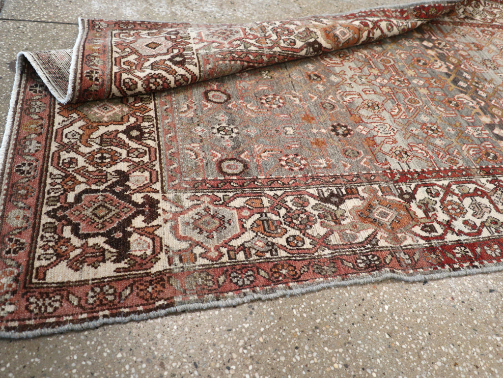 Vintage Persian Malayer Gallery Runner, No.23408 - Galerie Shabab