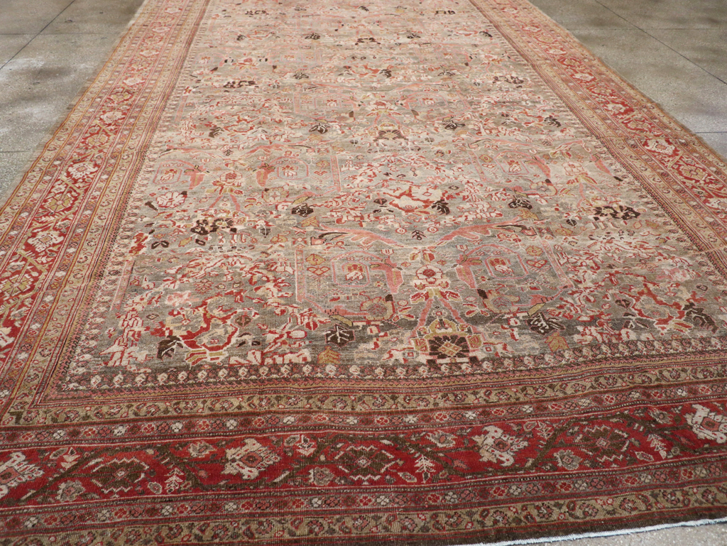 Antique Persian Mahal Carpet, No.23414 - Galerie Shabab