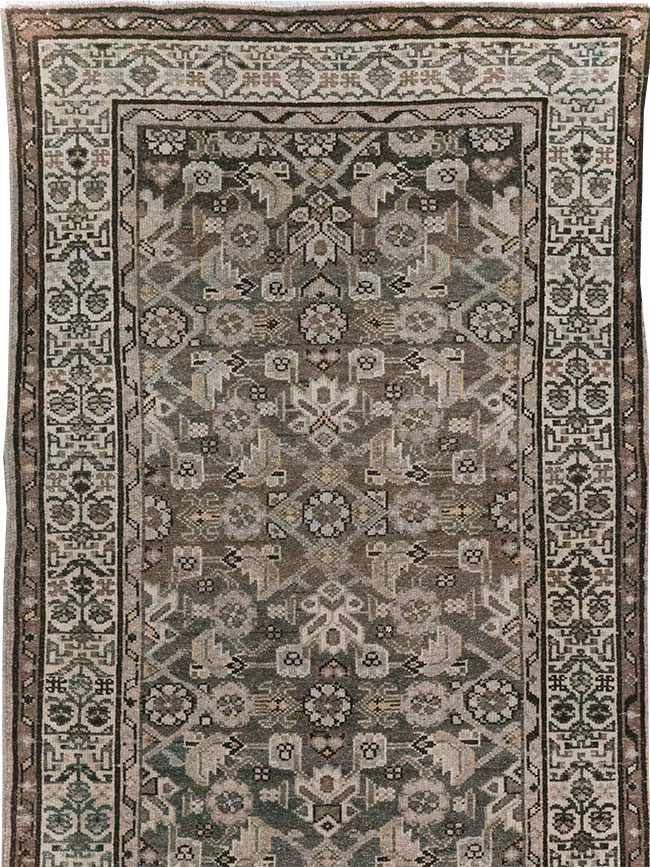 Vintage Persian Malayer Runner, No.23415 - Galerie Shabab