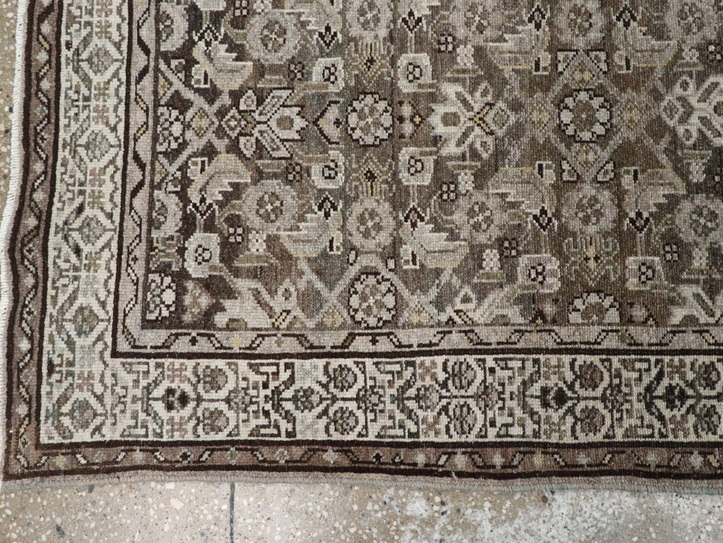 Vintage Persian Malayer Runner, No.23415 - Galerie Shabab