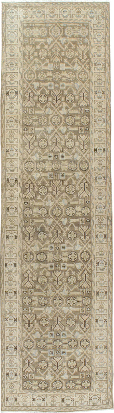 Vintage Persian Malayer Gallery Runner, No.23417 - Galerie Shabab
