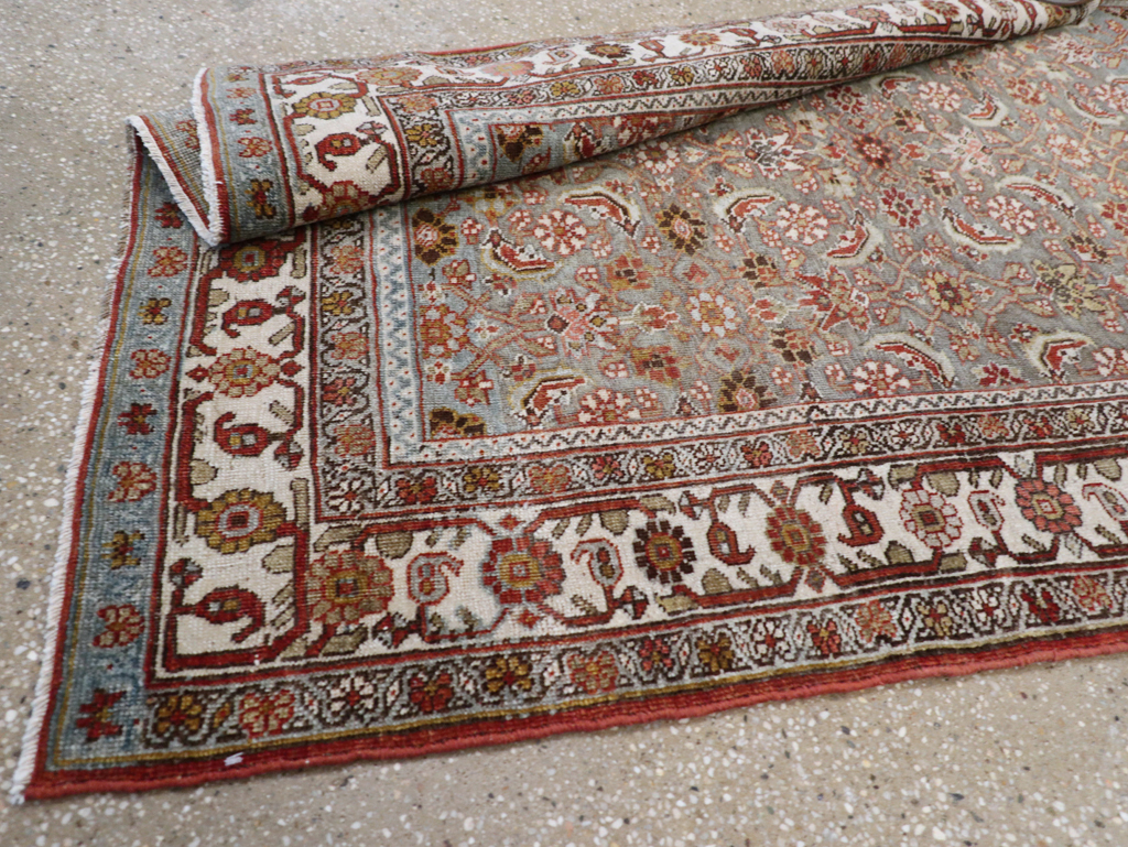 Vintage Persian Malayer Gallery Runner, No.23418 - Galerie Shabab