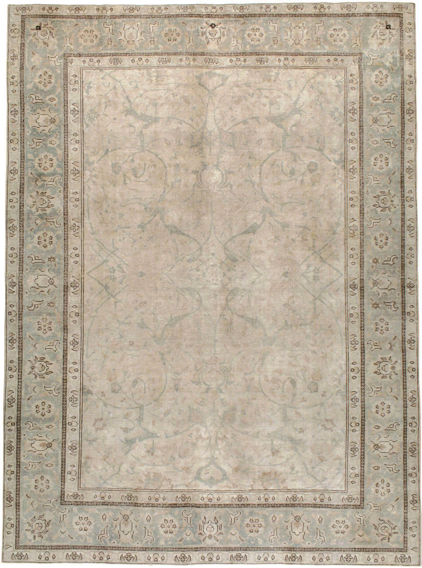 Antique Persian Tabriz Carpet, No.23422 - Galerie Shabab