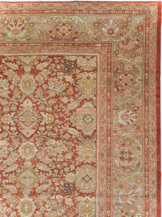 Antique Persian Mahal Carpet, No.23424 - Galerie Shabab