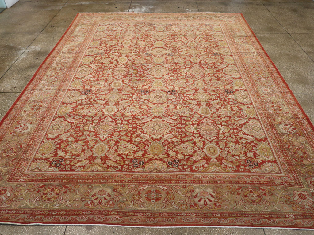 Antique Persian Mahal Carpet, No.23424 - Galerie Shabab