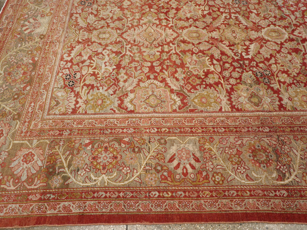 Antique Persian Mahal Carpet, No.23424 - Galerie Shabab