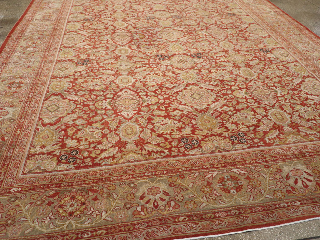 Antique Persian Mahal Carpet, No.23424 - Galerie Shabab