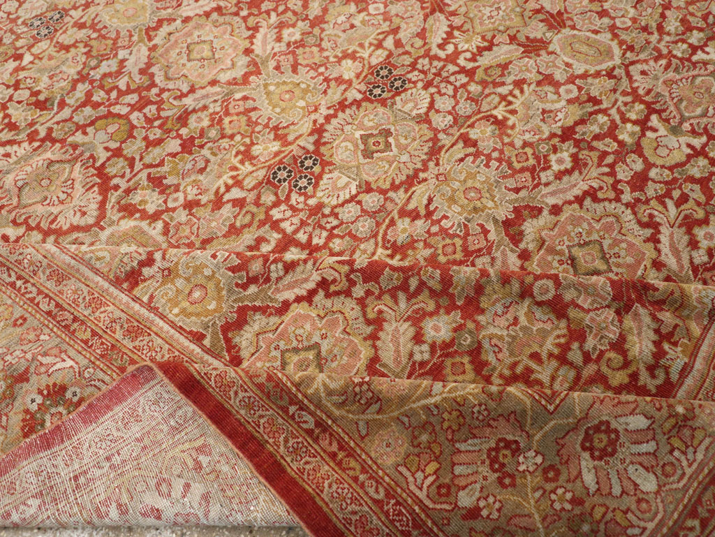 Antique Persian Mahal Carpet, No.23424 - Galerie Shabab