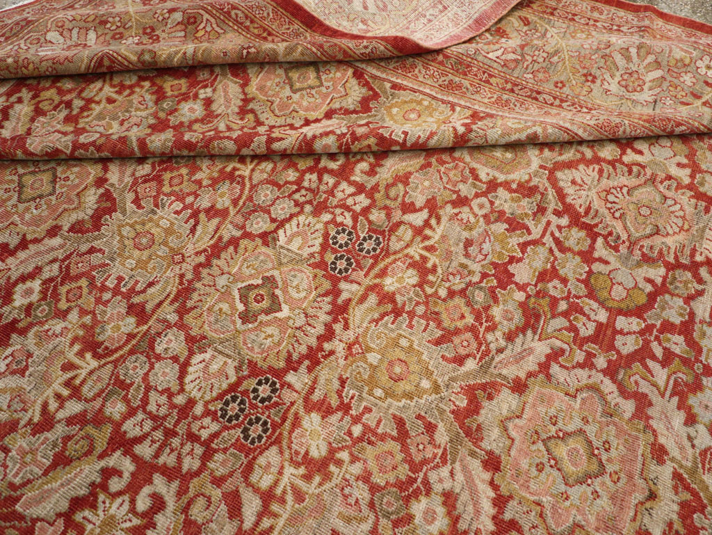 Antique Persian Mahal Carpet, No.23424 - Galerie Shabab