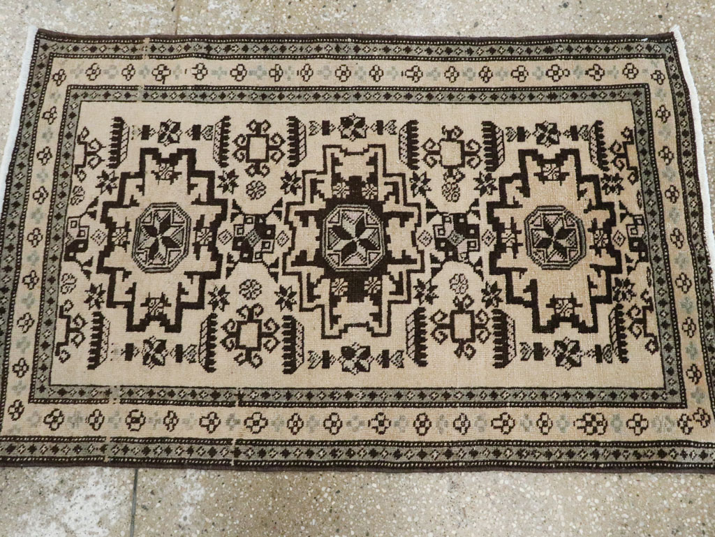 Vintage Persian Tabriz Rug (Pair: 1 of 2), No.23428 - Galerie Shabab