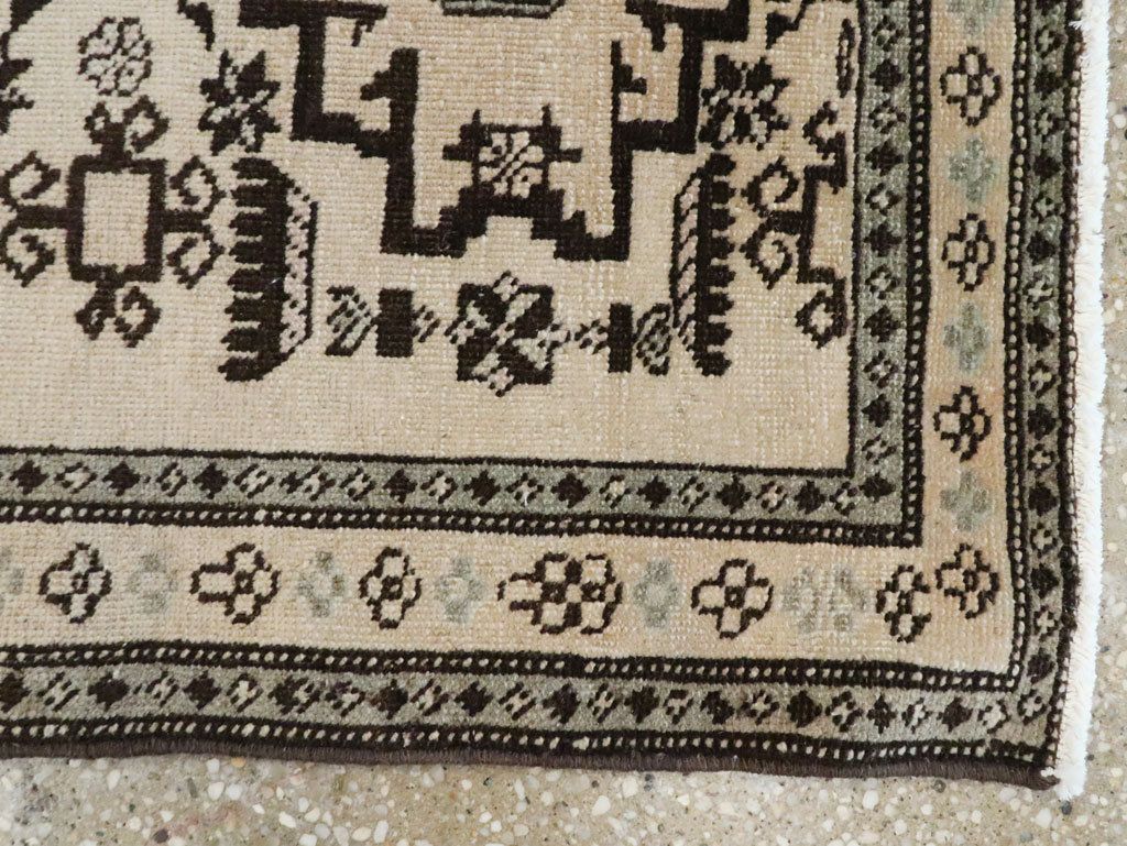 Vintage Persian Tabriz Rug (Pair: 1 of 2), No.23428 - Galerie Shabab