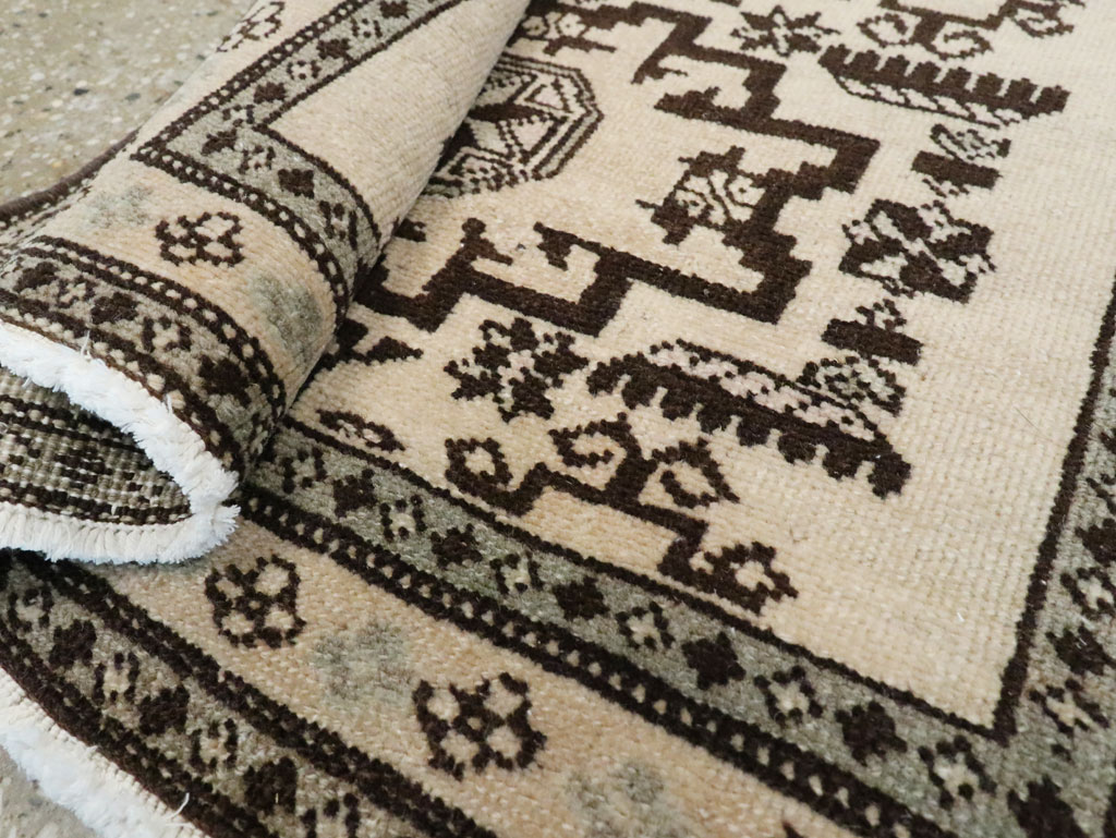 Vintage Persian Tabriz Rug (Pair: 1 of 2), No.23428 - Galerie Shabab