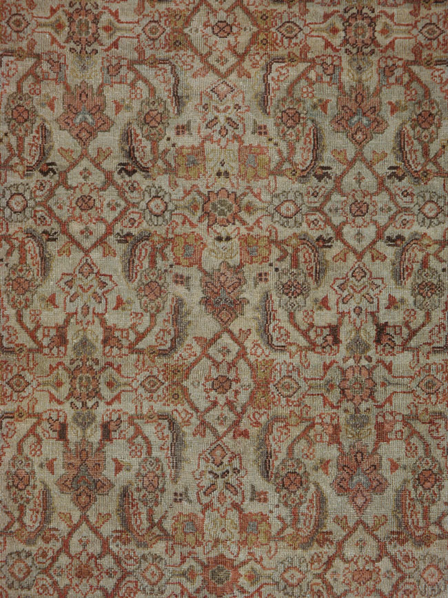 Antique Mahal Carpet, No.23430 - Galerie Shabab