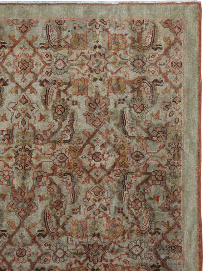 Antique Mahal Carpet, No.23430 - Galerie Shabab