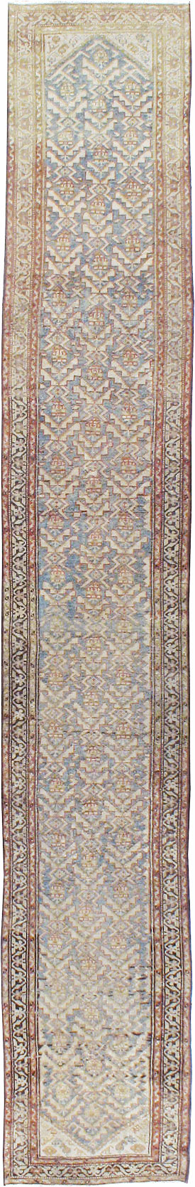 Vintage Persian Malayer Runner, No.23434 - Galerie Shabab