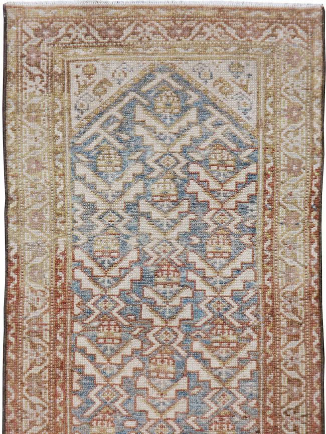 Vintage Persian Malayer Runner, No.23434 - Galerie Shabab