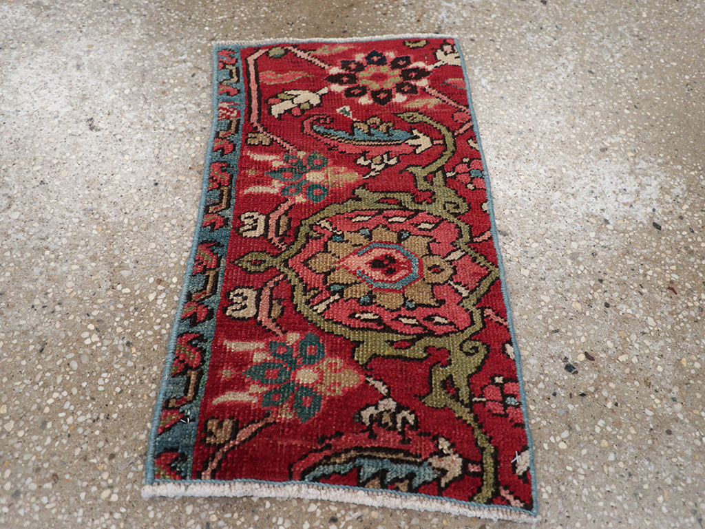Antique Persian Heriz Wagireh Sampler Rug, No.23442 - Galerie Shabab