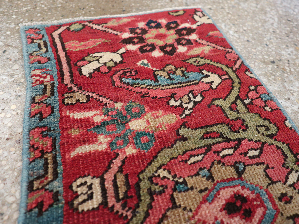 Antique Persian Heriz Wagireh Sampler Rug, No.23442 - Galerie Shabab