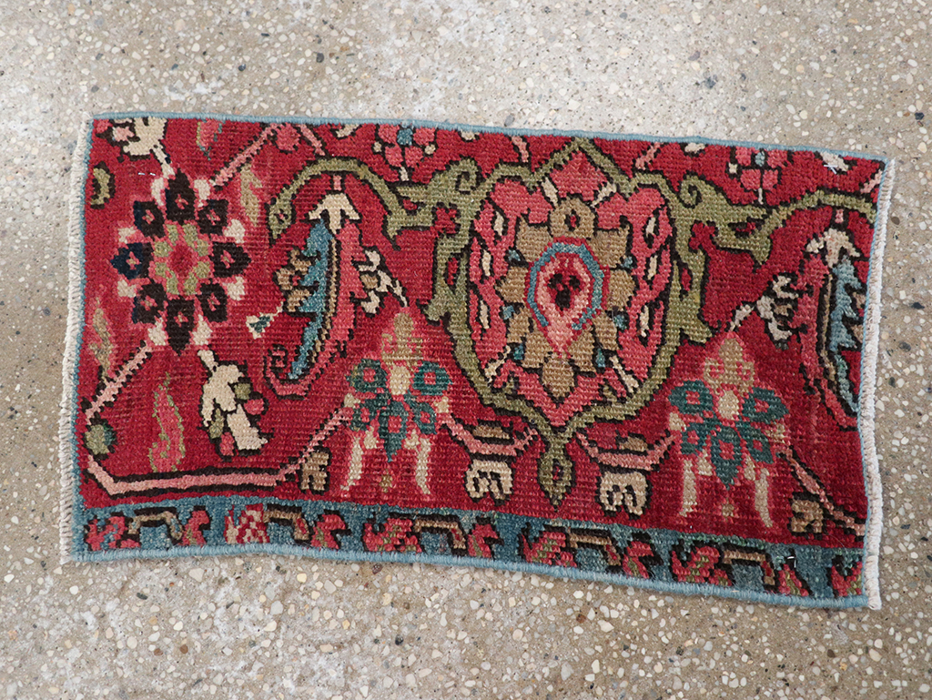 Antique Persian Heriz Wagireh Sampler Rug, No.23442 - Galerie Shabab