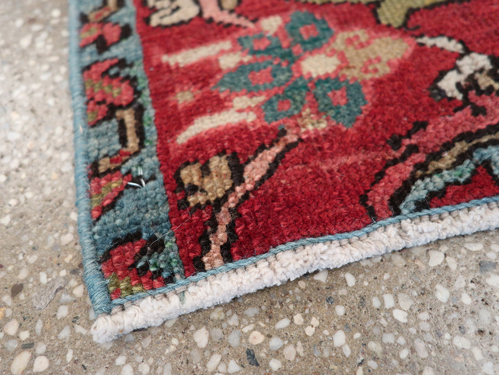 Antique Persian Heriz Wagireh Sampler Rug, No.23442 - Galerie Shabab