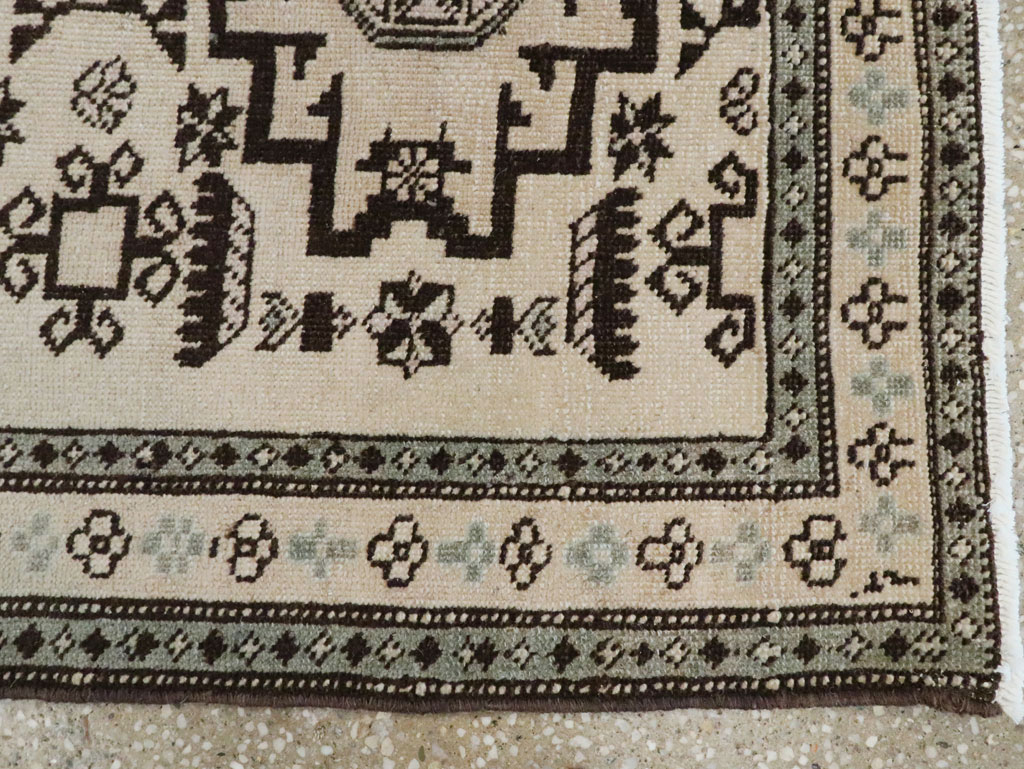 Vintage Persian Tabriz Rug (Pair: 2 of 2), No.23443 - Galerie Shabab