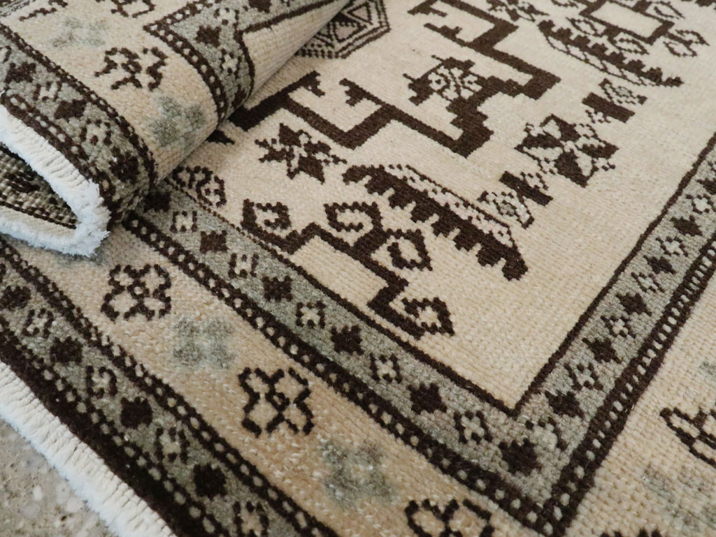 Vintage Persian Tabriz Rug (Pair: 2 of 2), No.23443 - Galerie Shabab