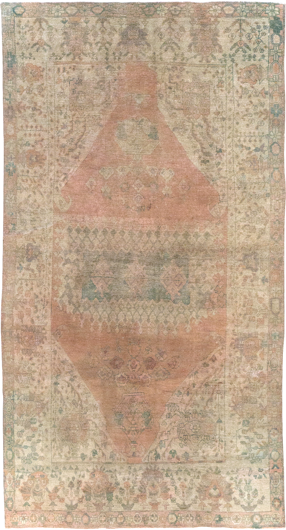 Vintage Persian Shiraz Gallery Rug, No.23450 - Galerie Shabab