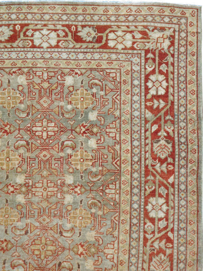 Antique Persian Mahal Gallery Runner, No.23453 - Galerie Shabab