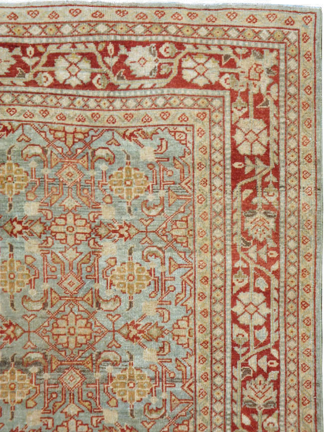 Antique Persian Mahal Gallery Runner, No.23453 - Galerie Shabab