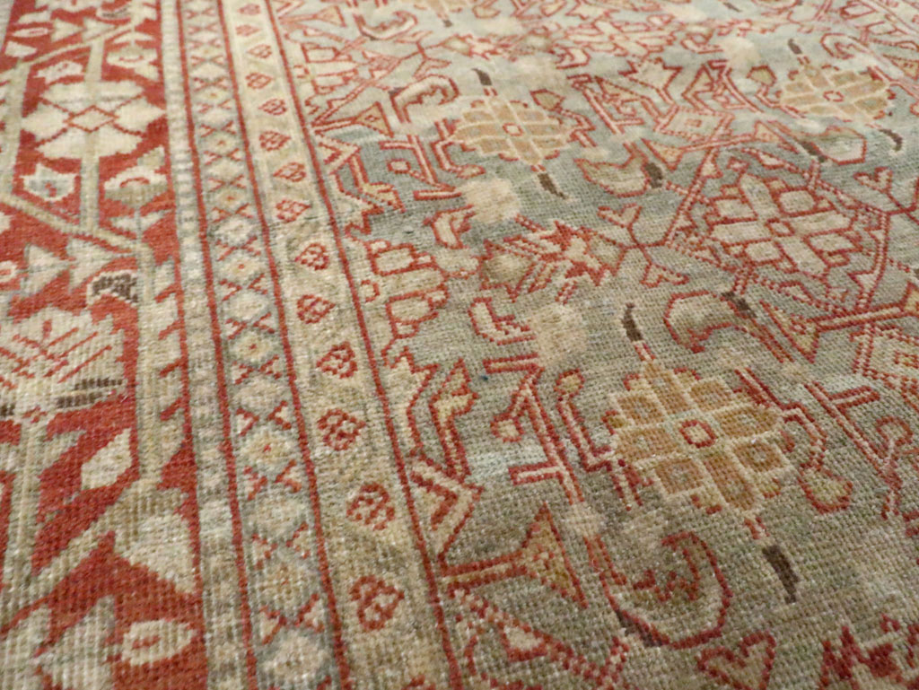 Antique Persian Mahal Gallery Runner, No.23453 - Galerie Shabab
