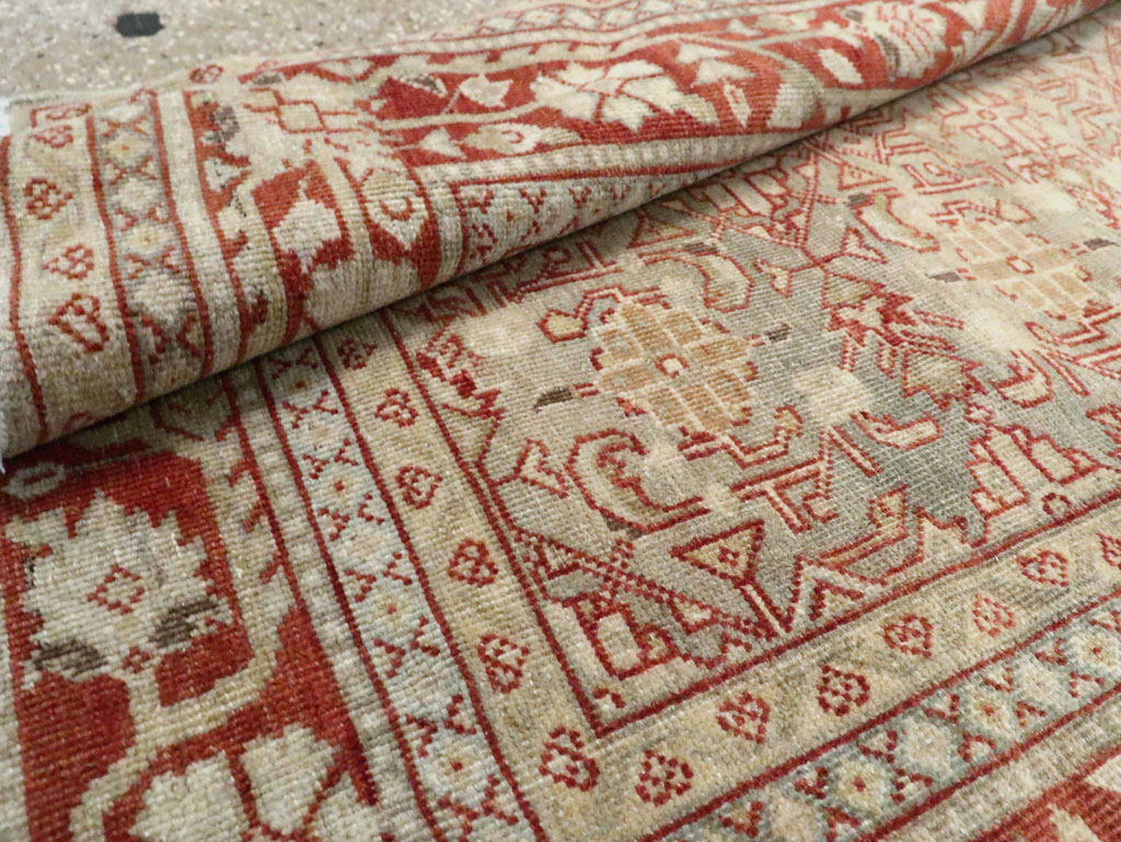 Antique Persian Mahal Gallery Runner, No.23453 - Galerie Shabab