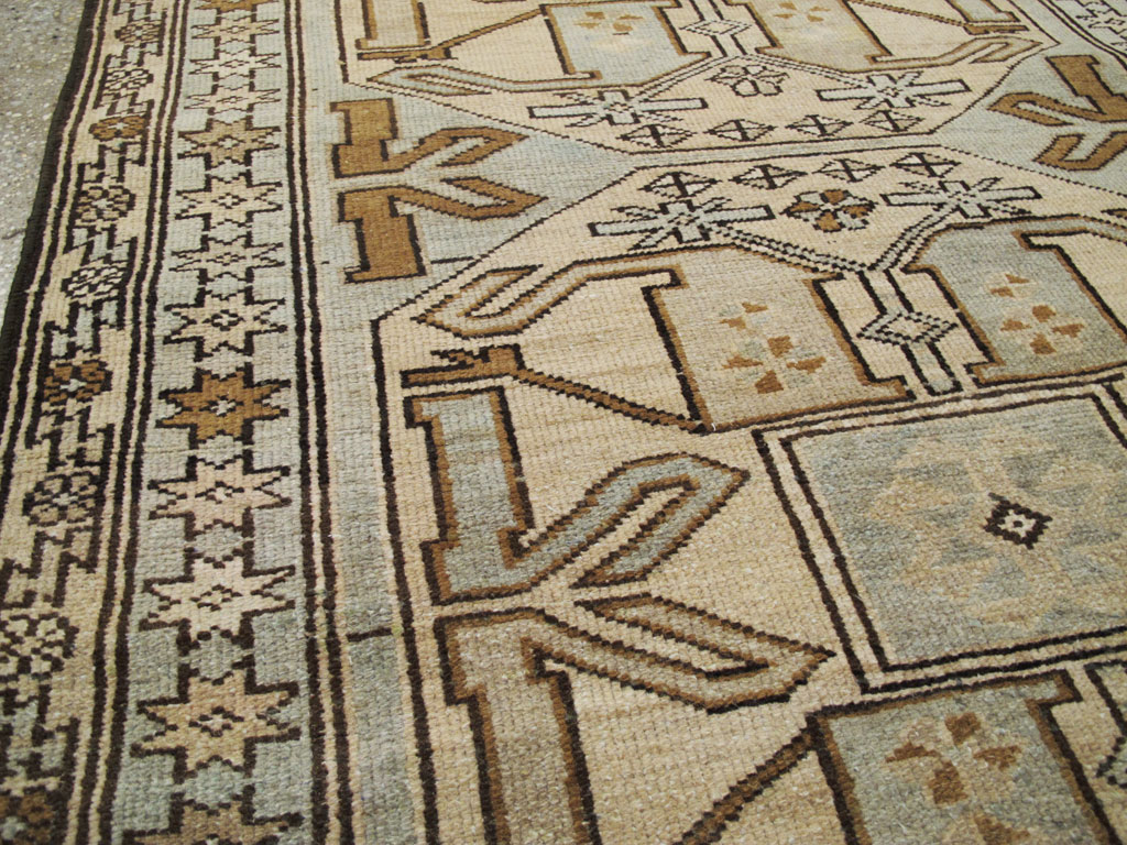 Vintage Persian Malayer Gallery Runner, No.23456 - Galerie Shabab