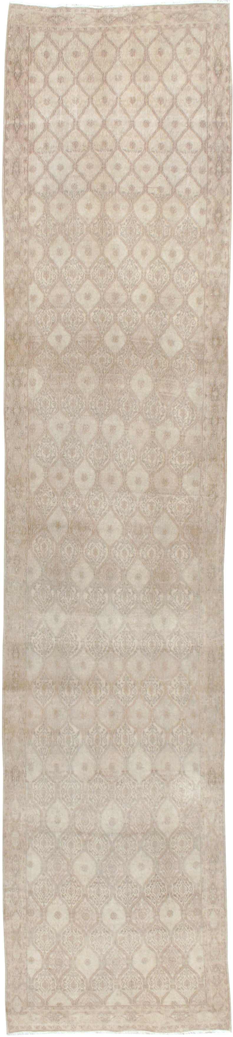Vintage Persian Mashad Gallery Runner, No.23457 - Galerie Shabab