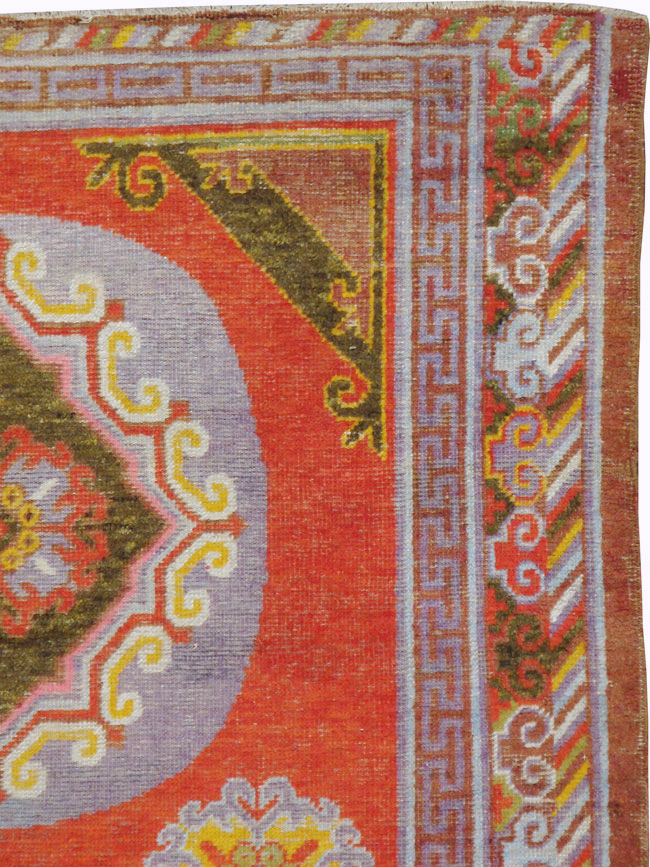 Antique East Turkestan Khotan Rug, No.23461 - Galerie Shabab