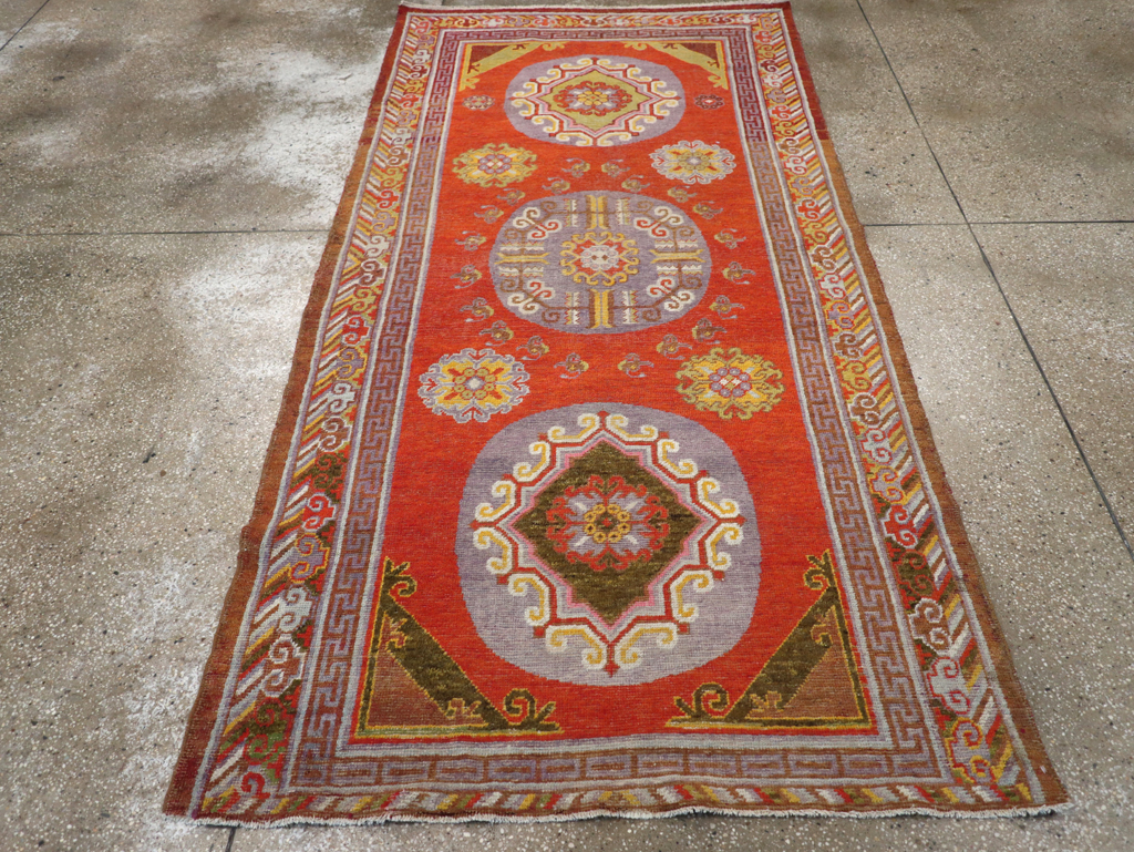 Antique East Turkestan Khotan Rug, No.23461 - Galerie Shabab