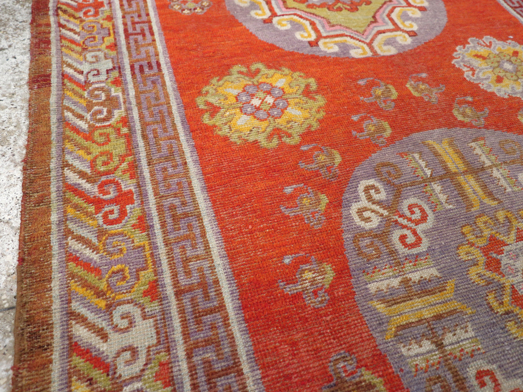 Antique East Turkestan Khotan Rug, No.23461 - Galerie Shabab