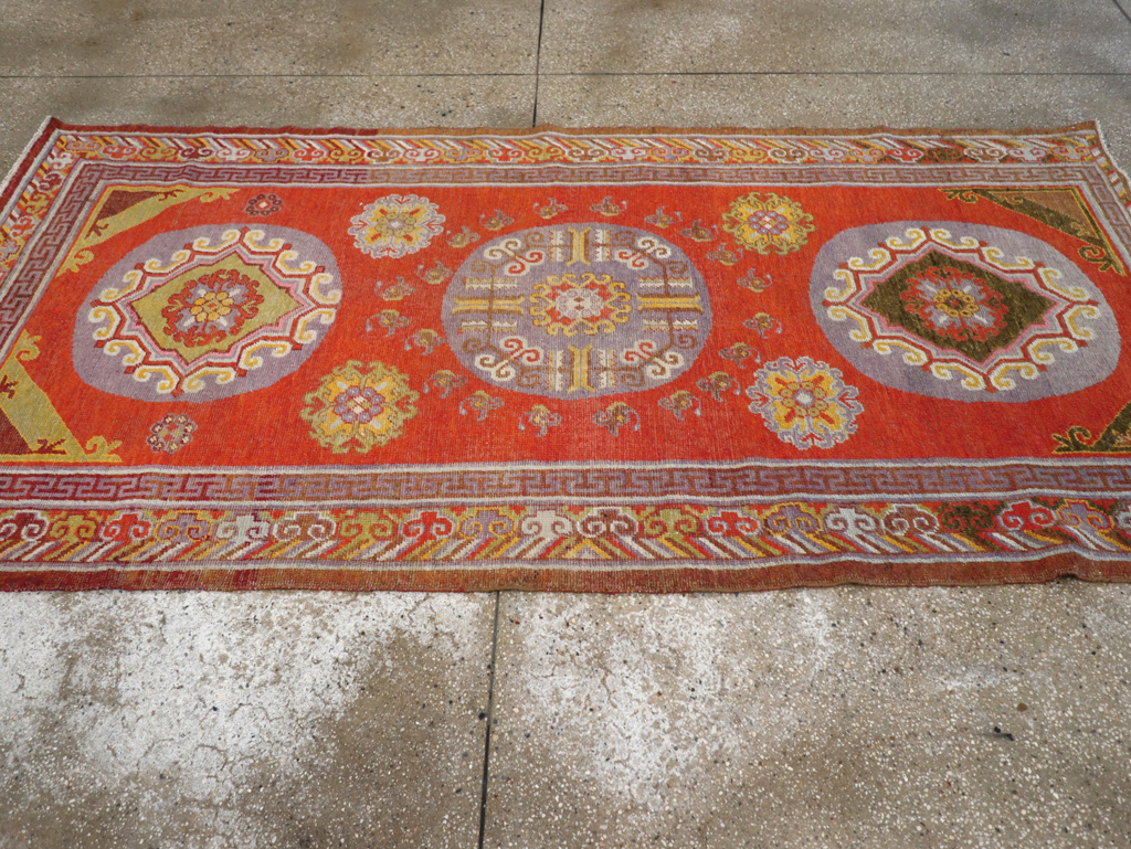 Antique East Turkestan Khotan Rug, No.23461 - Galerie Shabab
