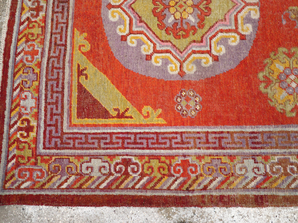 Antique East Turkestan Khotan Rug, No.23461 - Galerie Shabab