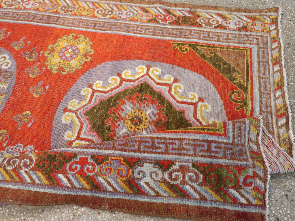 Antique East Turkestan Khotan Rug, No.23461 - Galerie Shabab