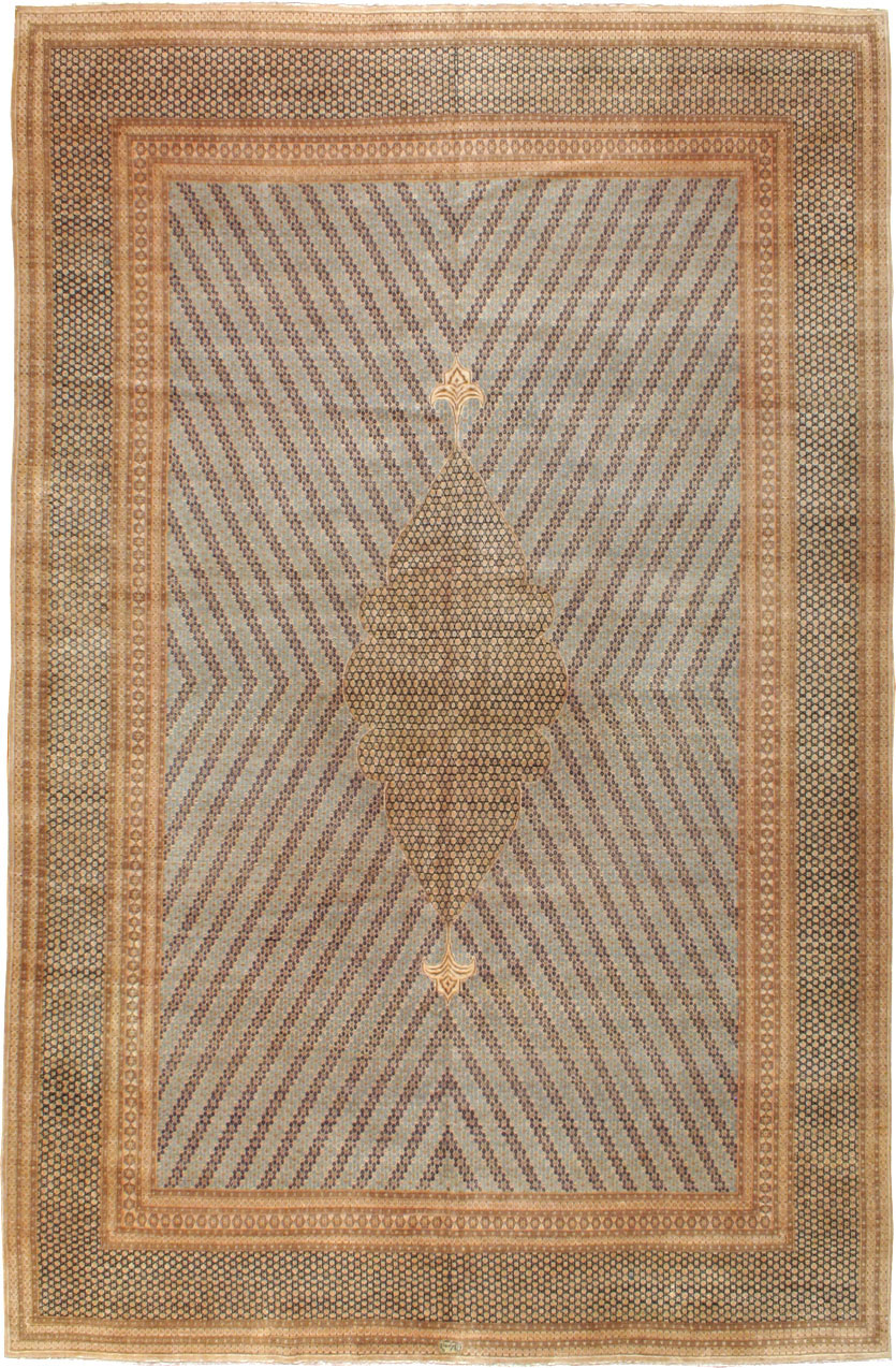 Vintage Persian Kerman Rug, No.23466 - Galerie Shabab