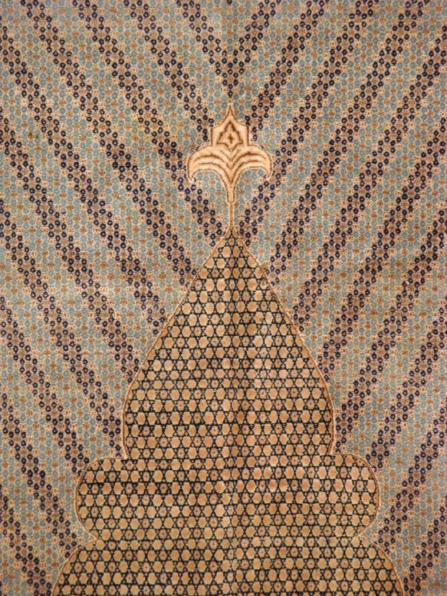 Vintage Persian Kerman Rug, No.23466 - Galerie Shabab