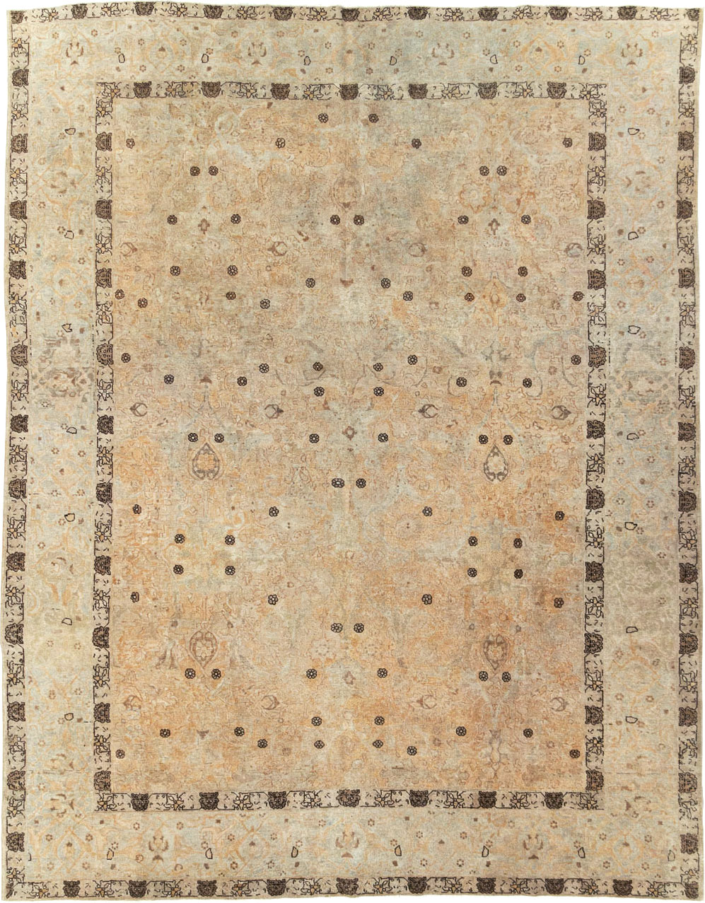 Antique Persian Tabriz Carpet, No.23467 - Galerie Shabab