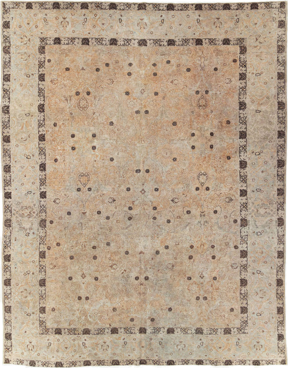Antique Persian Tabriz Carpet, No.23467 - Galerie Shabab