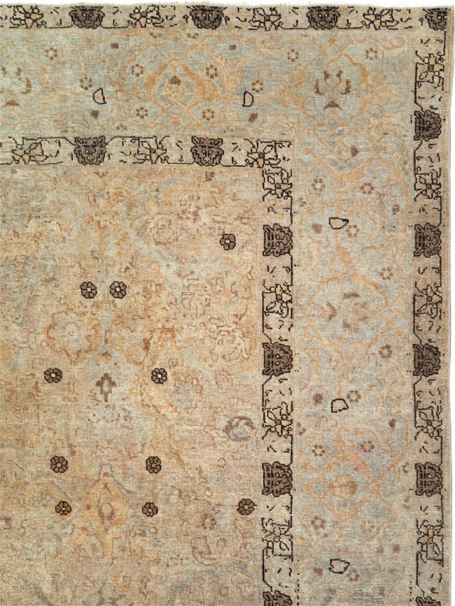 Antique Persian Tabriz Carpet, No.23467 - Galerie Shabab
