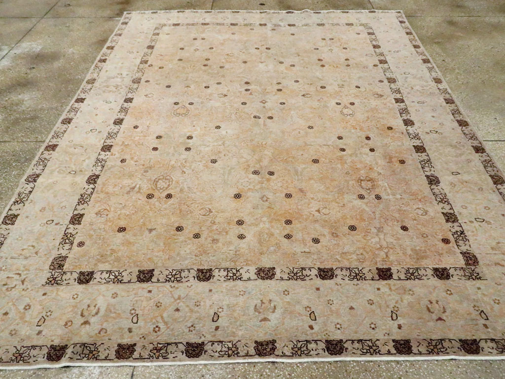 Antique Persian Tabriz Carpet, No.23467 - Galerie Shabab