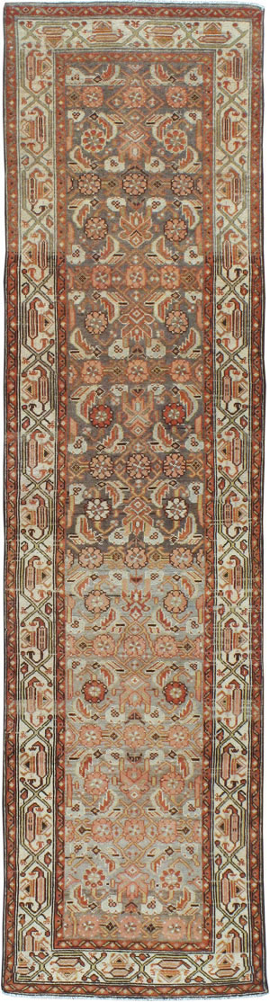 Vintage Persian Malayer Runner, No.23471 - Galerie Shabab